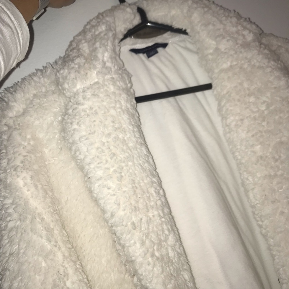 Fuzzy coat from Tommy Hilfiger